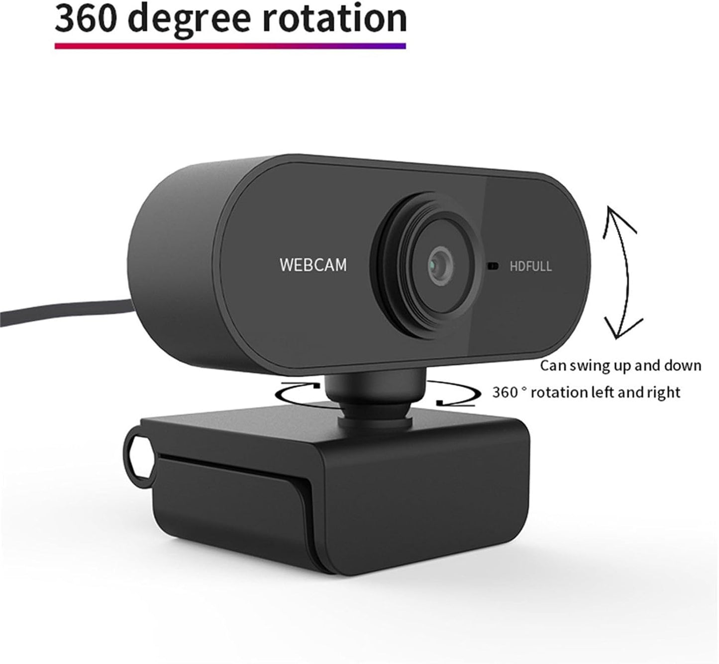 Lovskoo 1080p Streaming Camera HD Webcam USB Pc Camera Webcam for Pc Gaming Computer Web Cameras for Desktop Computer