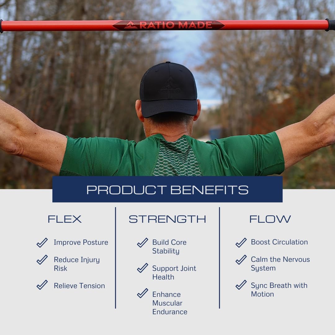 Stretch Stick, flexibility trainer, and mobility aid