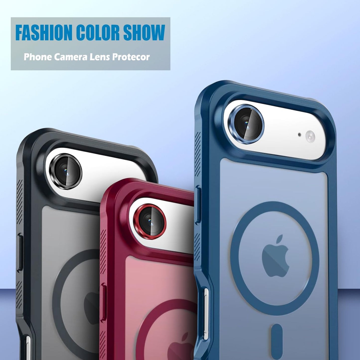 6.5" Camera Lens Protector for iphone Air, Individual Lens Protectors, Scratch-Resistant Ultra-Thin Tempered Glass