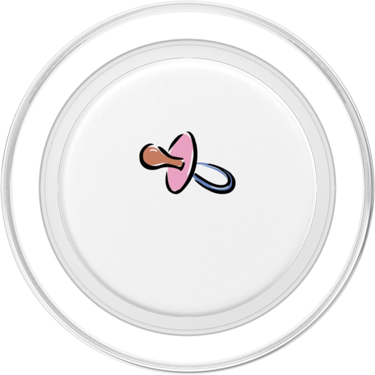 ArtAttack Baby Pacifier PopSockets MagSafe PopGrip for iPhone