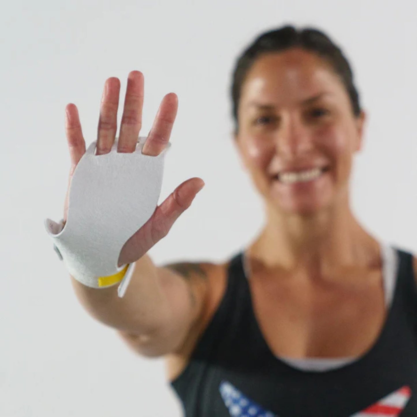 Victory Grips Women's X2 3-FC Hand Grips for Cross Training & Gymnastics – Soft Vegan Material, High Protection Palm Grips with Classic Wrist Design – 1 Pair (L)