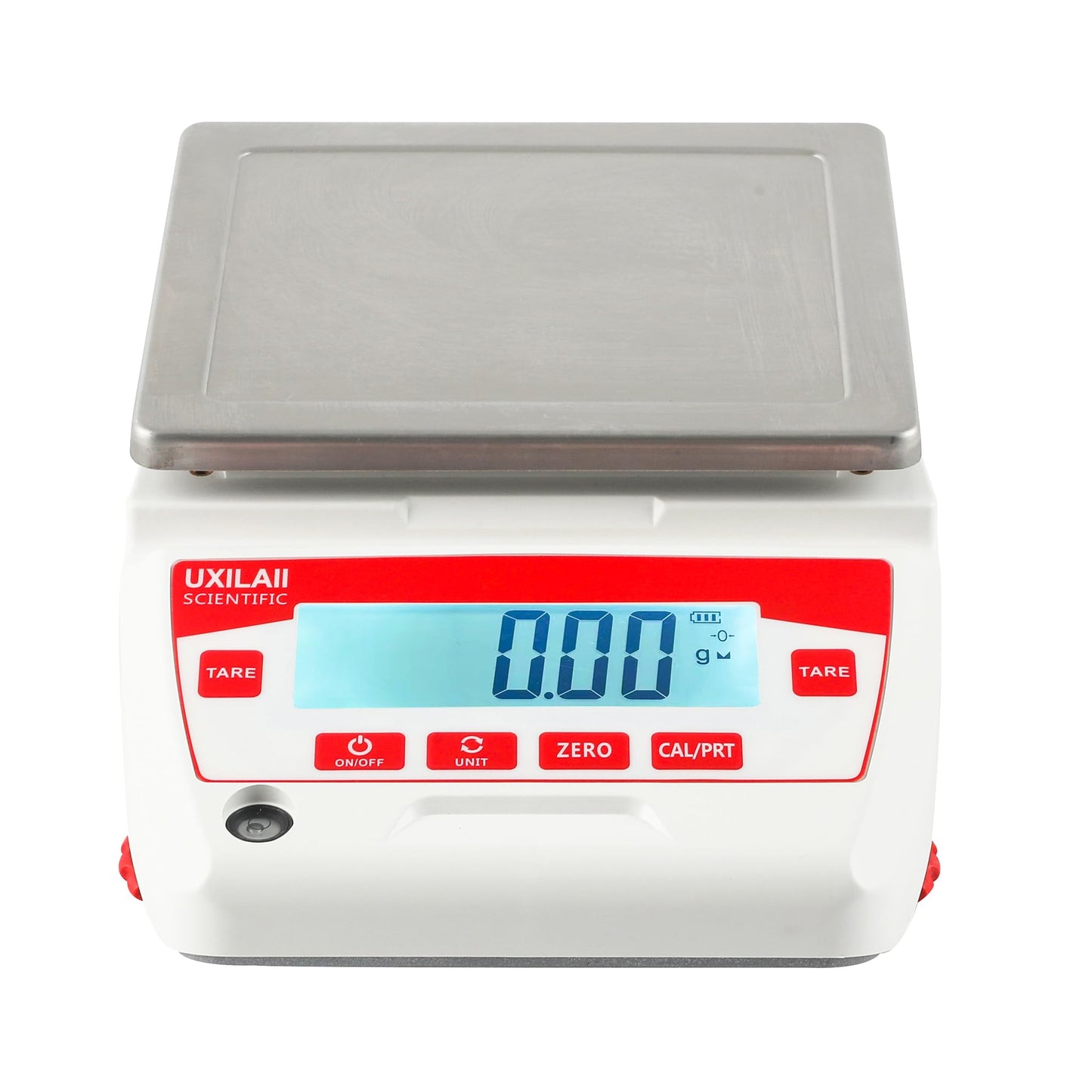UXILAII SCIENTIFIC Lab Scale 5000g x 0.01g High Precision Electronic Analytical Balance 0.01g Accuracy Laboratory Balance Digtal Scale Gram Scale Jewelry Scale with 1Kg Calibration Weight
