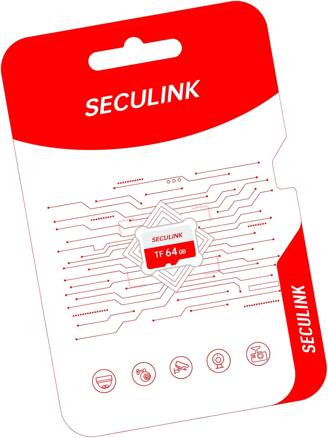 JOYNANO 64GB FAT32 10 24/7 SECULINK TF Memory Card Format Class High Speed Reading/Writing Recording for Security