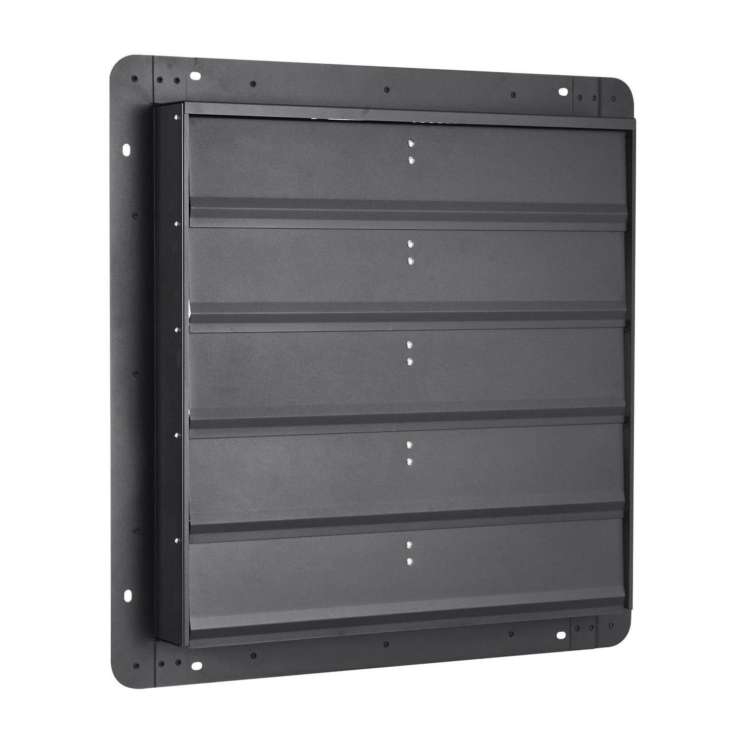 VEVOR 24 inch Exhaust Fan, Wall Mounted Attic Fan with Variable Speed, Temperature & Humidity Controller, 4800 CFM, Automatic Shutter