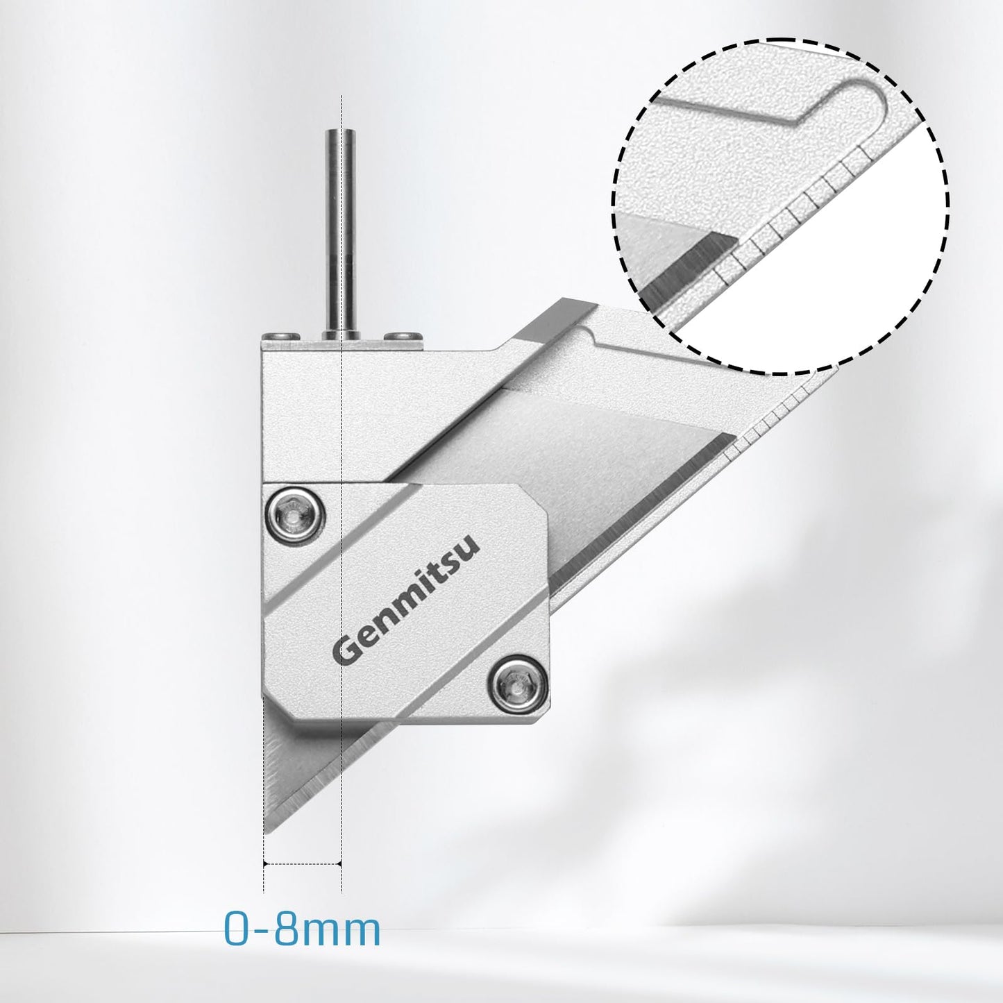 Genmitsu CNC Router Machine PROVerXL 4030 V2 + Drag Knife Cutter with 10PCS Blades, Precision 1/8" Shaft with Dual Bearings