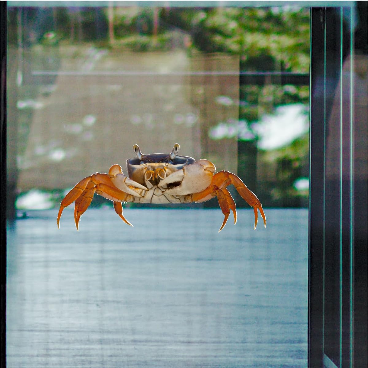 Milk Mug Designs 4 inch Patriot Crab Static Cling