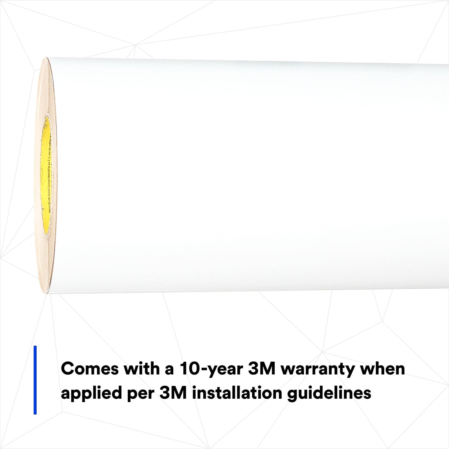 3M VentureClad Insulation Jacketing System 1577CW-WM, Flat, White Color, Excellent Chemical Resistance, Durable, Cold Weather Adhesion, LEED v4, UL723 Classified, 23 in x 50 yd