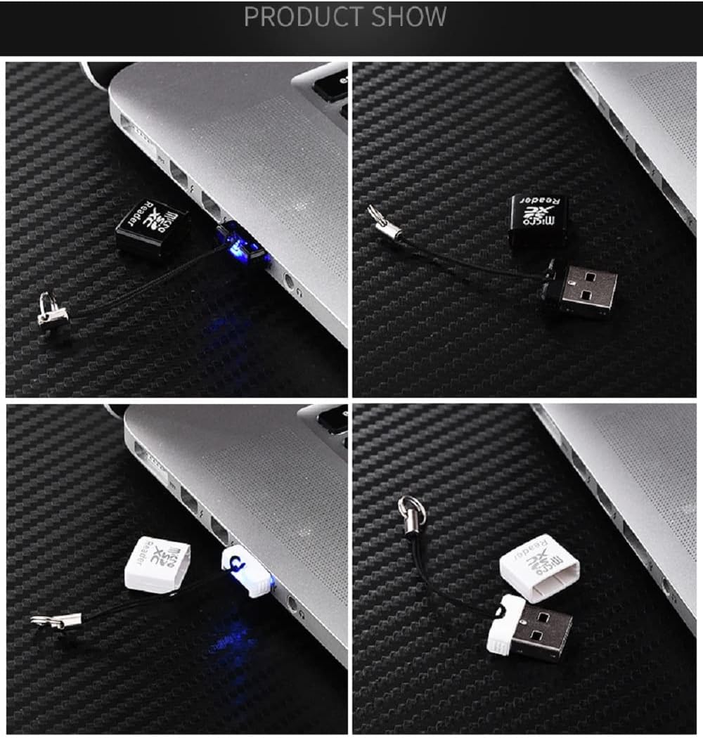Cotchear 2.0 MINI Super Speed Micro SD/SDXC TF USB Card Reader Adapter
