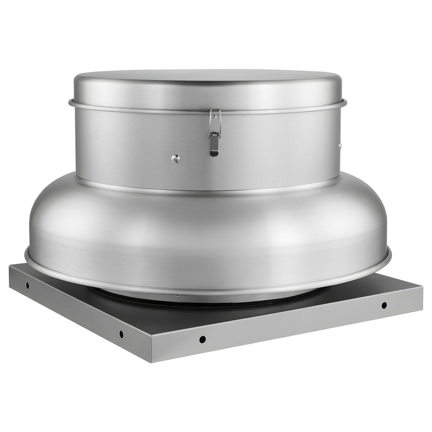 VEVOR Roof Exhaust Fan, 3000CFM & 3900CFM Adjustable Speed Control Attic Vent Fan with High-Power Motor, 24.8inch Fan Base Heavy-Duty Aluminum Alloy, Compact for Garage,Kitchen,Bathroom,Silver