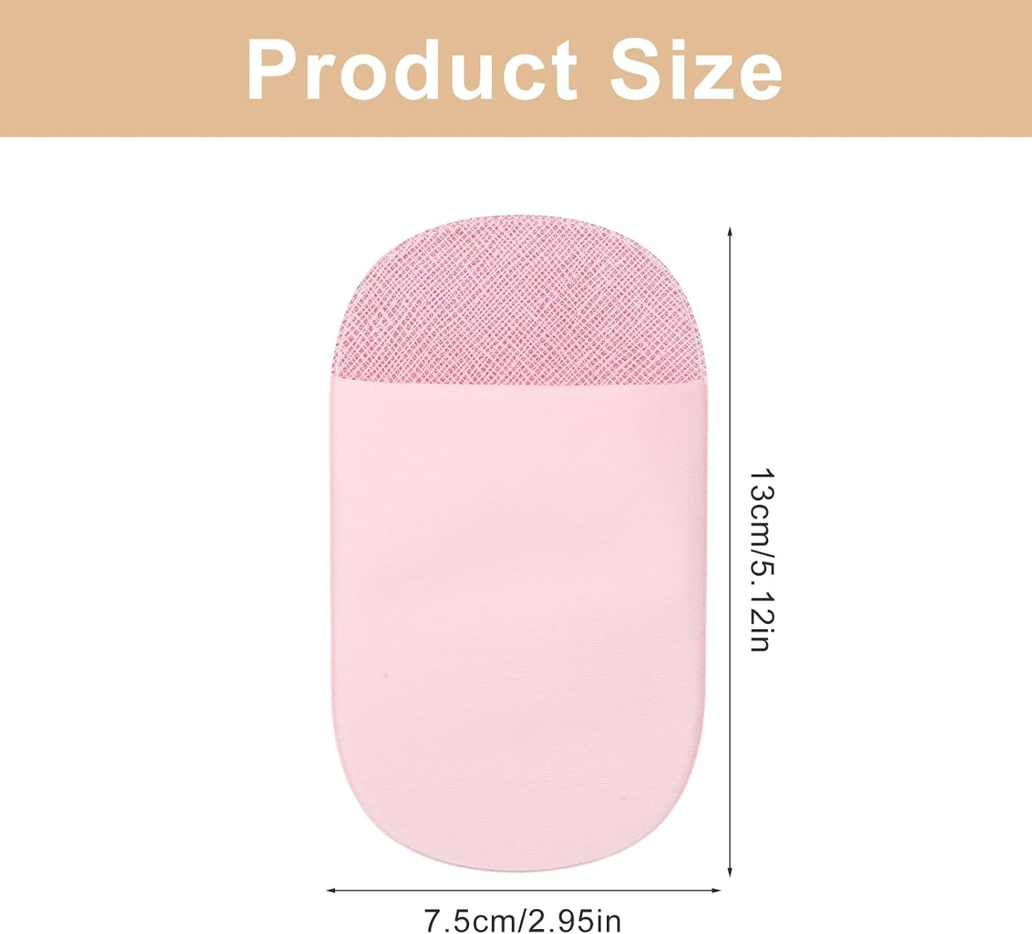 Zelphvt Slim Mouse Holder for Laptop, Mouse Pouch Case Sleeve for Laptop, Universal Mouses Pouches Adhesive Pocket