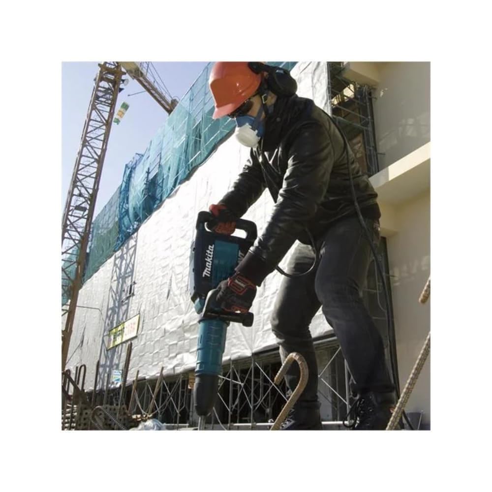 Makita HM1214C 27 lb. AVT® Demolition Hammer, accepts SDS-MAX bits , Teal