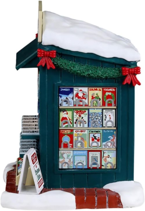 Lemax Good News Day Figurine - AC Adaptable Design | Perfect for Holiday Decor #34088