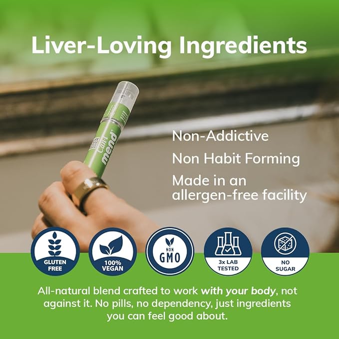 Can-i Mend Liver Support Oral Vitamin Spray Supporting The Body’s Natural Cleansing Process Maintain Good Health and Wellness - 6 Pack with 180 Servings