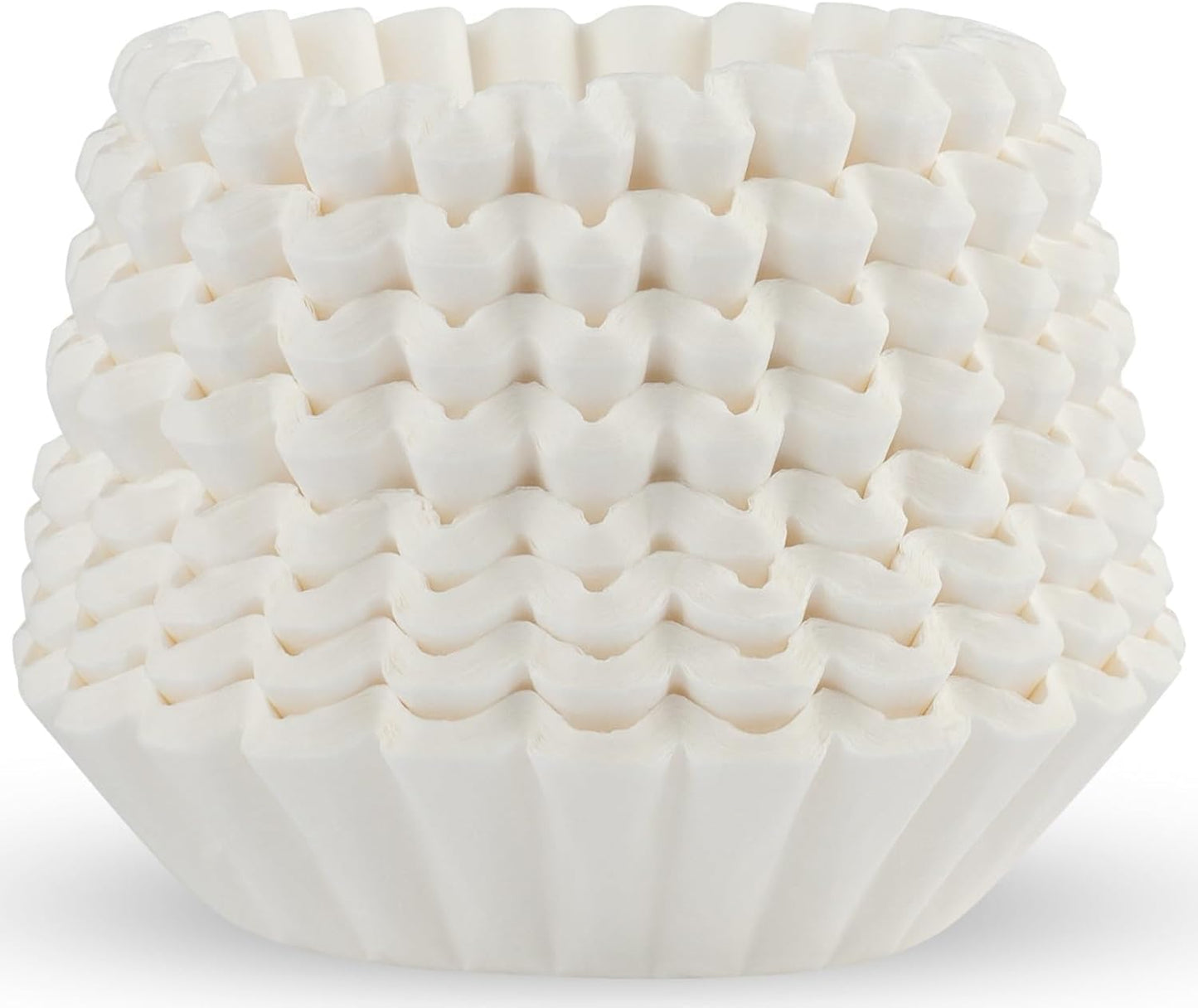 Basket Coffee Filters 700 Count - Disposable Filter Paper for 8-12 Cup Coffee Makers | No Mess, Smooth Brew