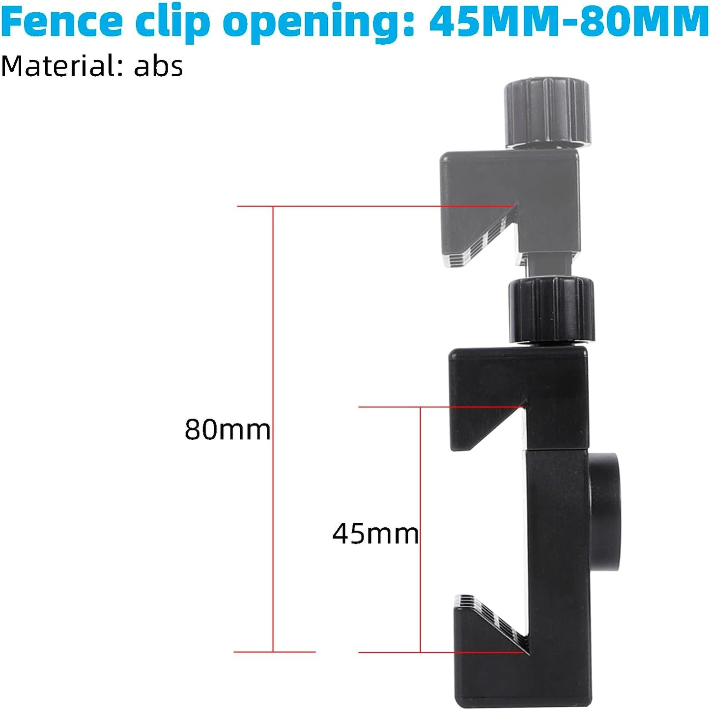 FPN Camera Fence Mount for Live Streaming, Fence Phone Holder Mounting Kit for Game Changer to Recording