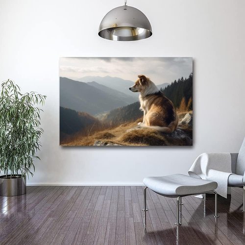 Custom Canvas Prints - Personalized Pet Photos for Framed Wall Art | 6 in x 8 in