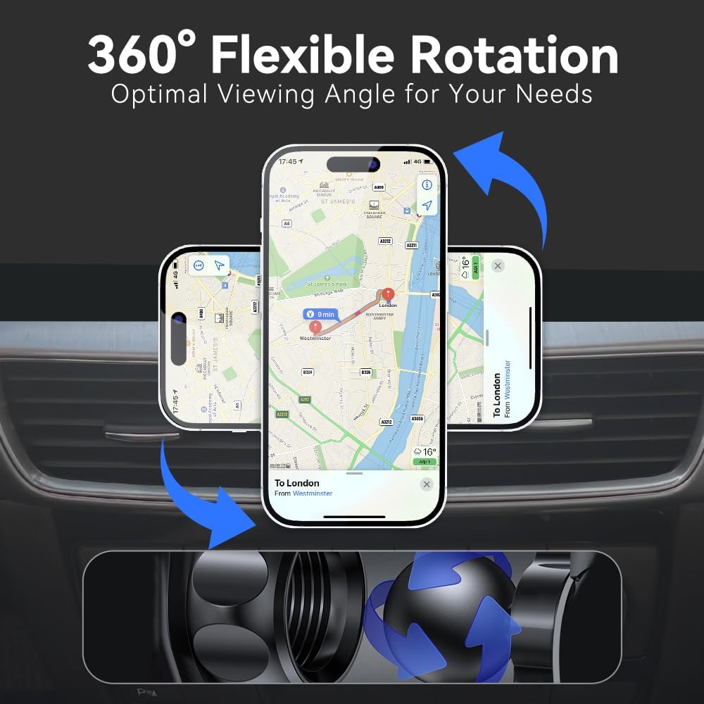 BEERTE CX-5 2016 17 16 15 14 13 12 2016 CX-5 for Magsafe Car Mount Fit for Mazda Touring, Grand Touring Strong Magnetic