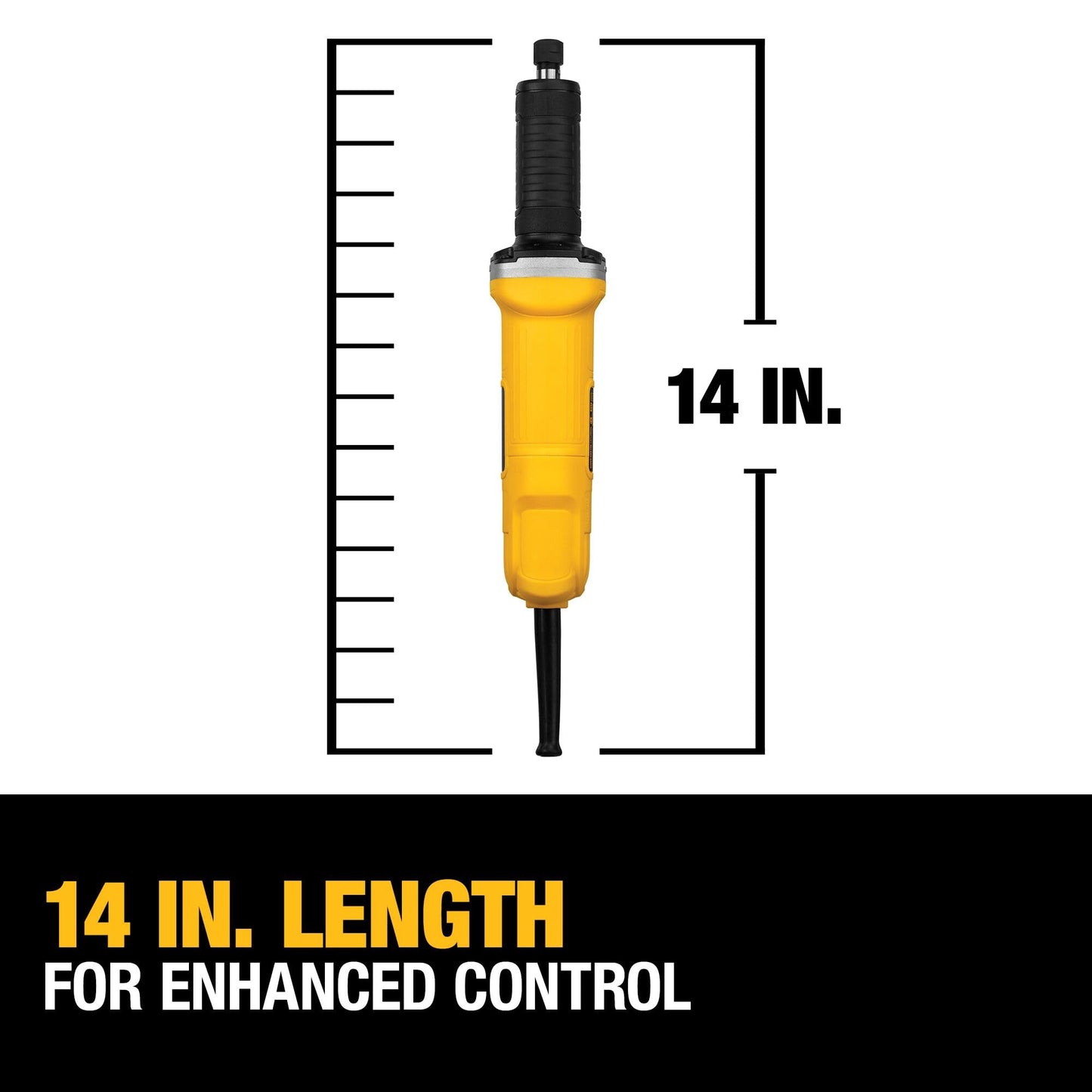 DEWALT Die Grinder, Corded, 1-1/2-Inch, 4.2-Amp, 25,000 RPM, AC/DC Capacity (DWE4887)