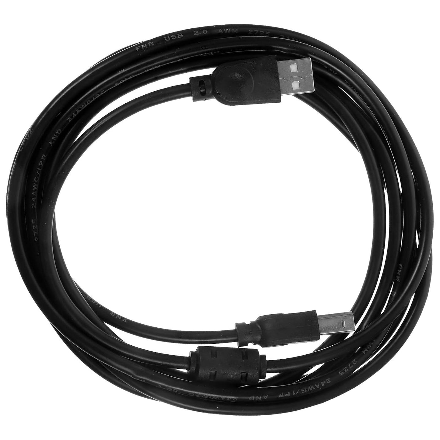 2.0 3 Kichvoe Printer USB Cable Meters Black for Computer, Copier, and Scanner Office Use Printing Accessory and USB
