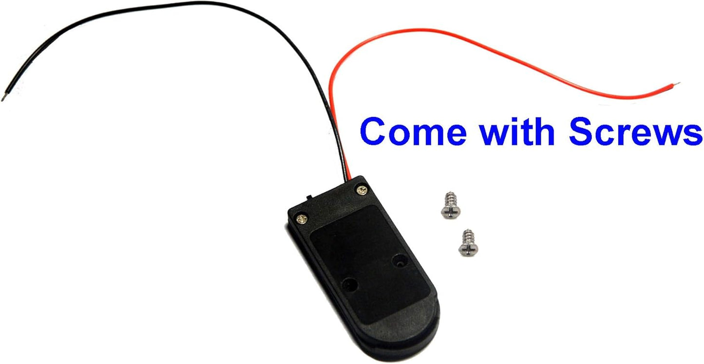 LampVPath (Pack 6 CR2032 2 3V CR2032 of Battery Holder Coin Cell Holder with Switch, x Button Coin Cell Battery Holder