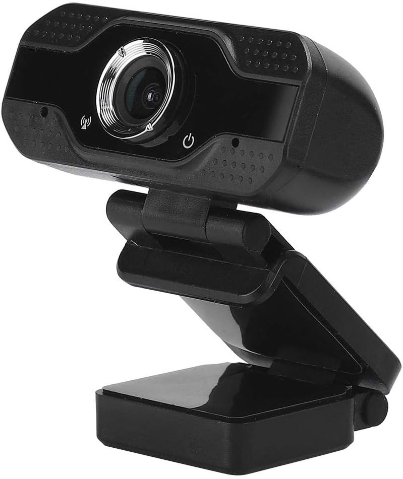 ciciglow 1080P PC Webcam, Desktop Computer Camera USB with Microphone USB Online Class Webcam for Live Streaming, Video