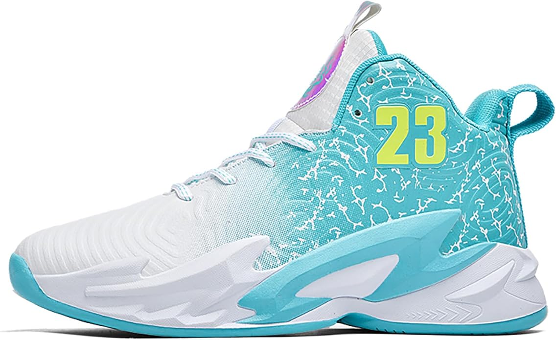 Boys Basketball Shoes Breathable Indoor Athletic Shoes Youth Outdoor Fashion Sneakers Comfortable Basketball Shoes for Girls