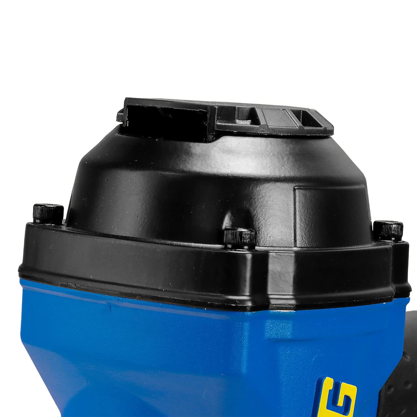Estwing ESS50 Pneumatic 16-Gauge 2" Medium Crown Construction Stapler with Adjustable Metal Belt Hook, 1/4" NPT Industrial Swivel Fitting, and Bag