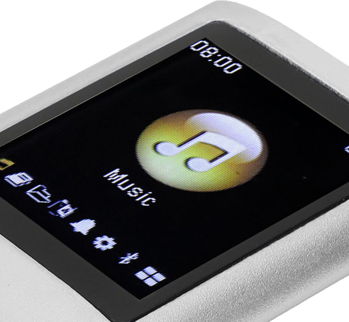 MP3 64G 1.8 8h XUMIUZIY Player, Stylish Portable Lossless Sound Music Player with Earphones, Support Memory Card, Sleep