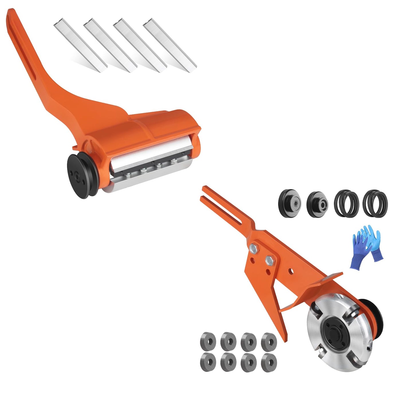 HOTYELL Chainsaw Carving Mill Attachment and Log Peeler Debarker for Husqvarna and STIHL