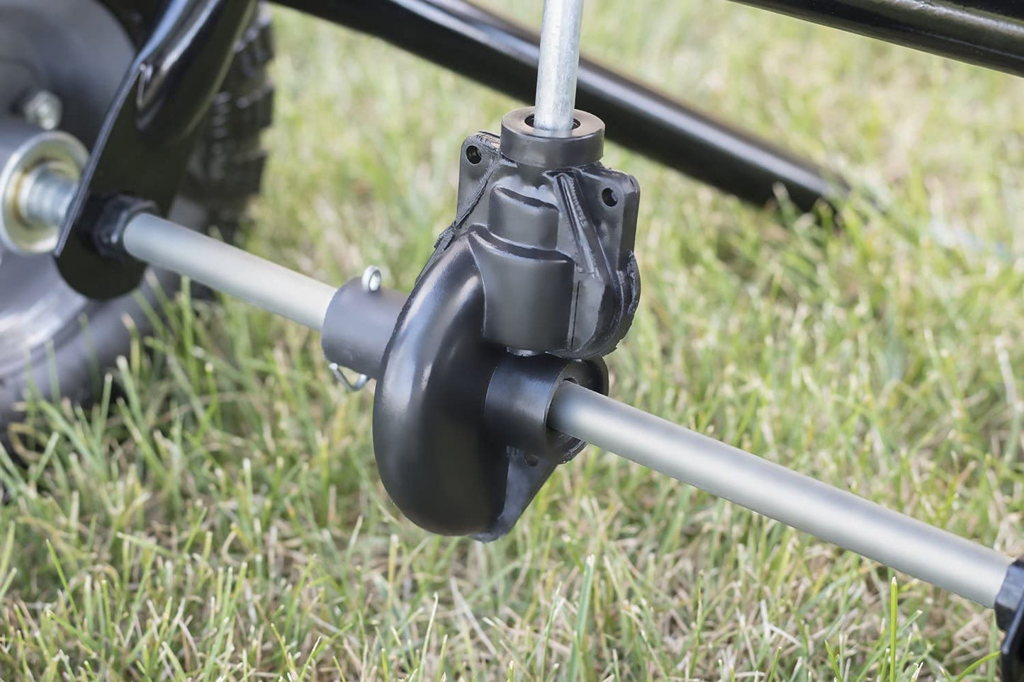 Agri-Fab Inc 45-0532 Pro Push Spreader Spreaer, 85-lb. Capacity, Black