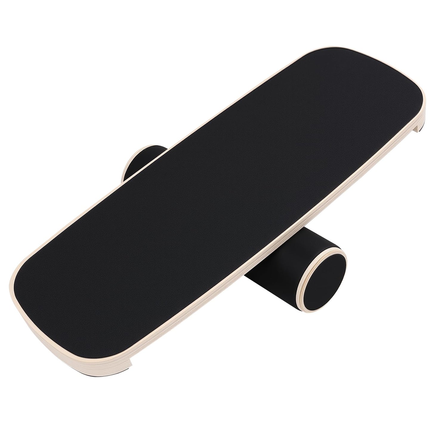 HAIZAIGUOGUO Wooden Balance Board for Adults, 350lbs Capacity Surf Balance Trainer with Anti-Slip Surface, Skateboard Snowboard Training Equipment for Core Strength & Balance Control