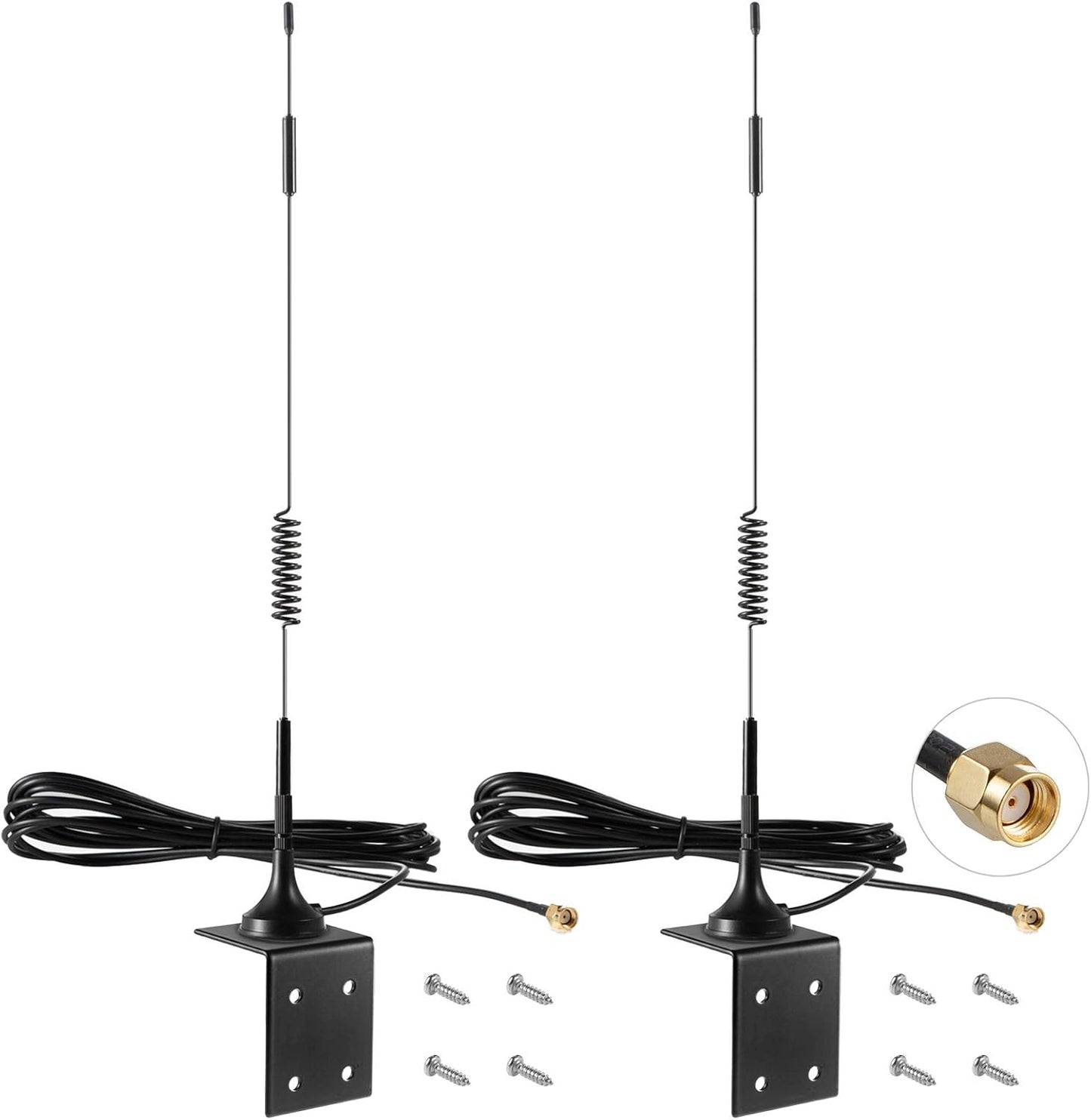 eifagur 4G 9dBi CameraPack 2, High Gain Long Range LTE Outdoor Cellular Magnetic Base Antenna Compatible with Spypoint