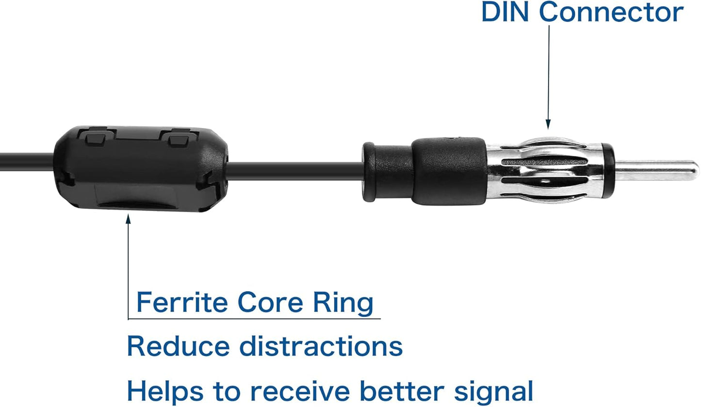CHHLIUT AM FM Hidden Windshield Antenna Vehicle Car Radio Truck