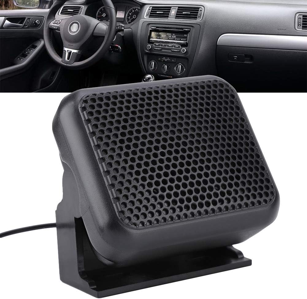 LenTLy NSP100 3W 3.5mm 4m MP3 External Speaker, Wired Speaker with Cable, Black, Portable, Stereo Sound, Compatible
