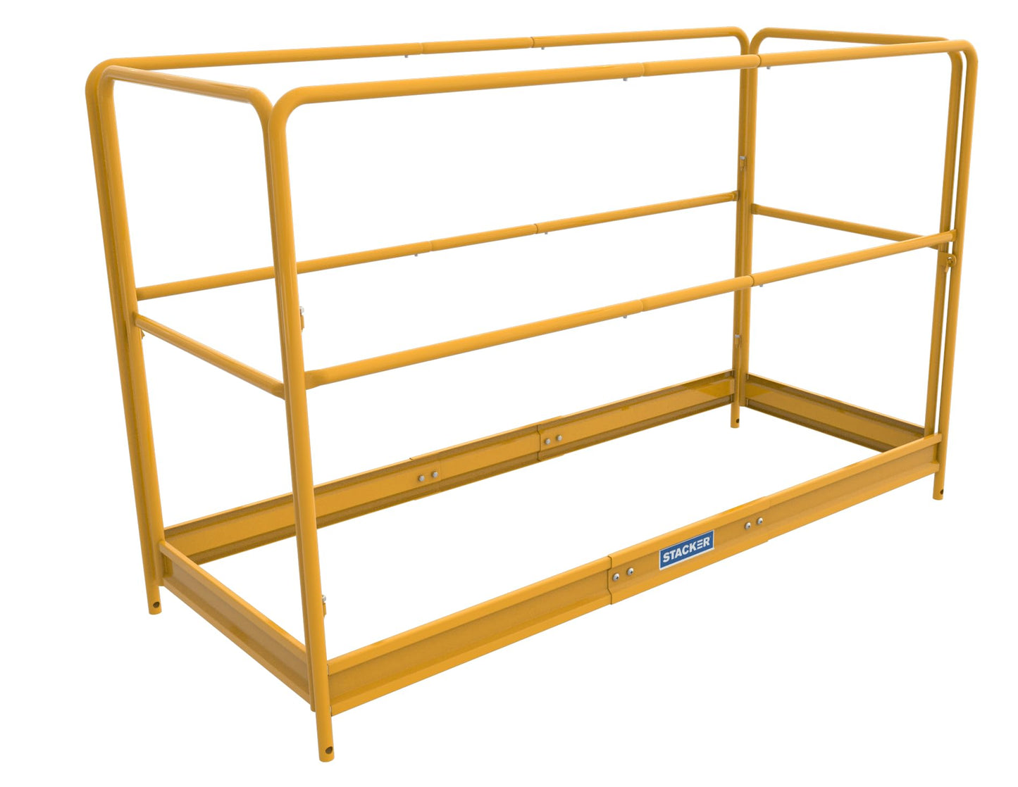 Guardrail System for Interior Scaffolding, Safety Rail Kit for Utility Scaffold Platforms Model S-IGBL0