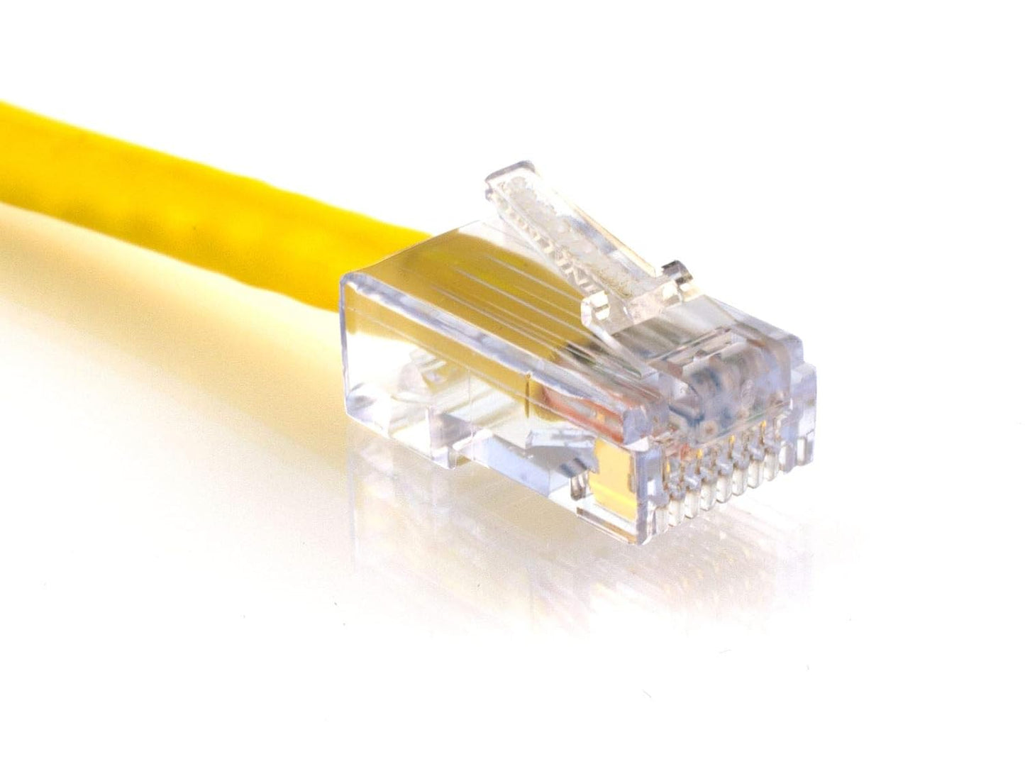 RJ45 6 1 10Gbps, Networx Cat Ethernet Patch Cable Foot Yellow Non-Booted UTP for PC, TV, Tablet, Gaming, Routers