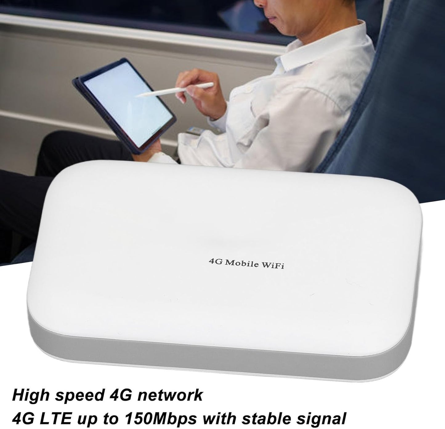Yoidesu 10 3000mAh Mobile Hotspots, Portable Travel Router Supports Users at The Same Time, Large Battery, Pocket