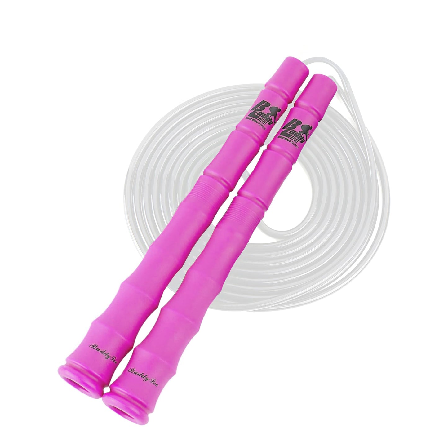 Buddy Lee New Versa Trainer Jump Rope – Pink – Adjustable Speed Rope for Fitness, Cardio & Training – Lightweight, Durable & Ergonomic Handles