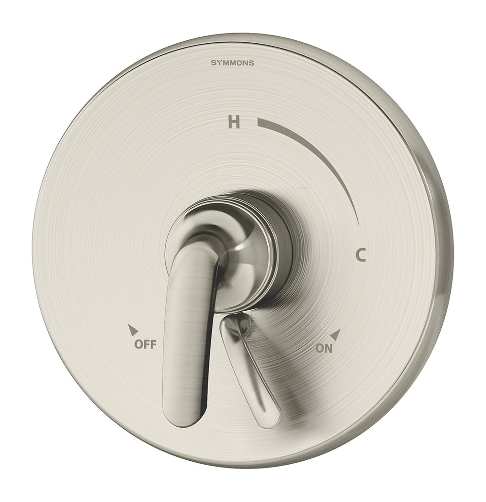 Symmons Elm Single Handle Shower Valve Trim Kit in Satin Nickel (Valve Not Included) - S5590STNTRM