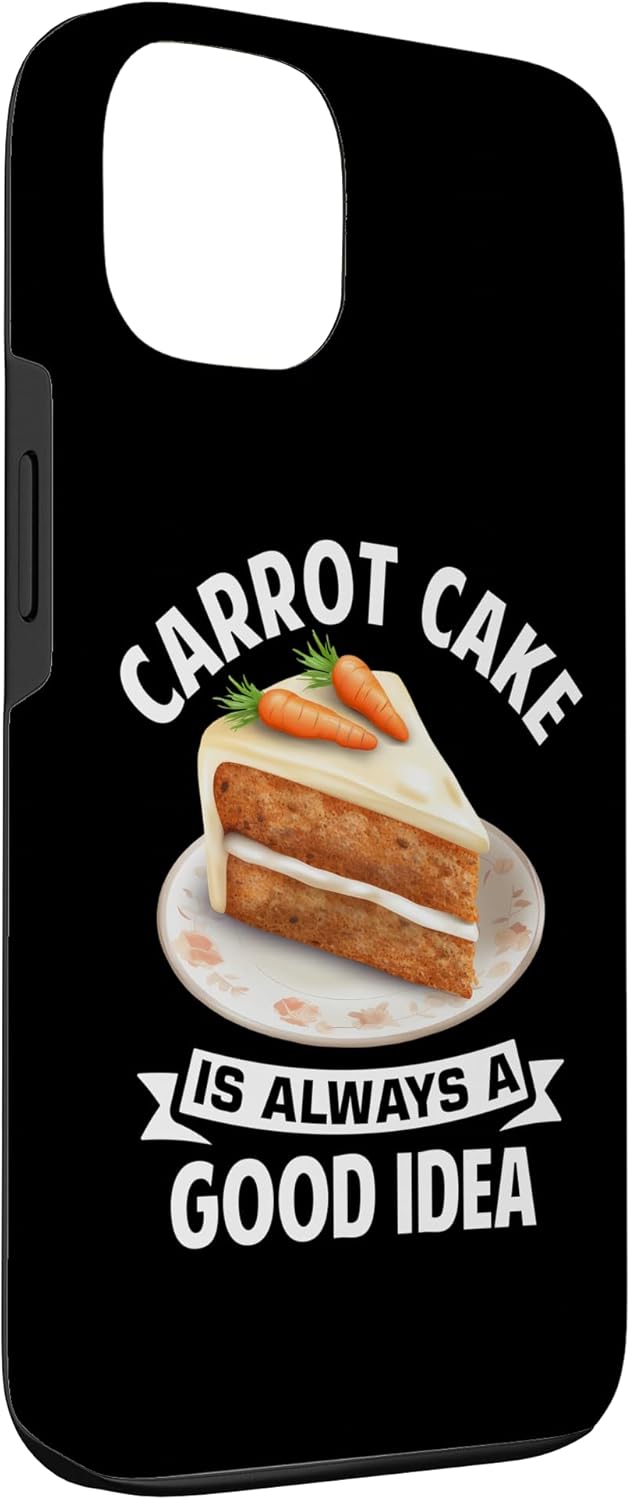 Carrot Cake Lover Dessert Pastry Designs 13 Dessert Carrot Cake Design for a Carrot Cake Eeater Case for iPhone