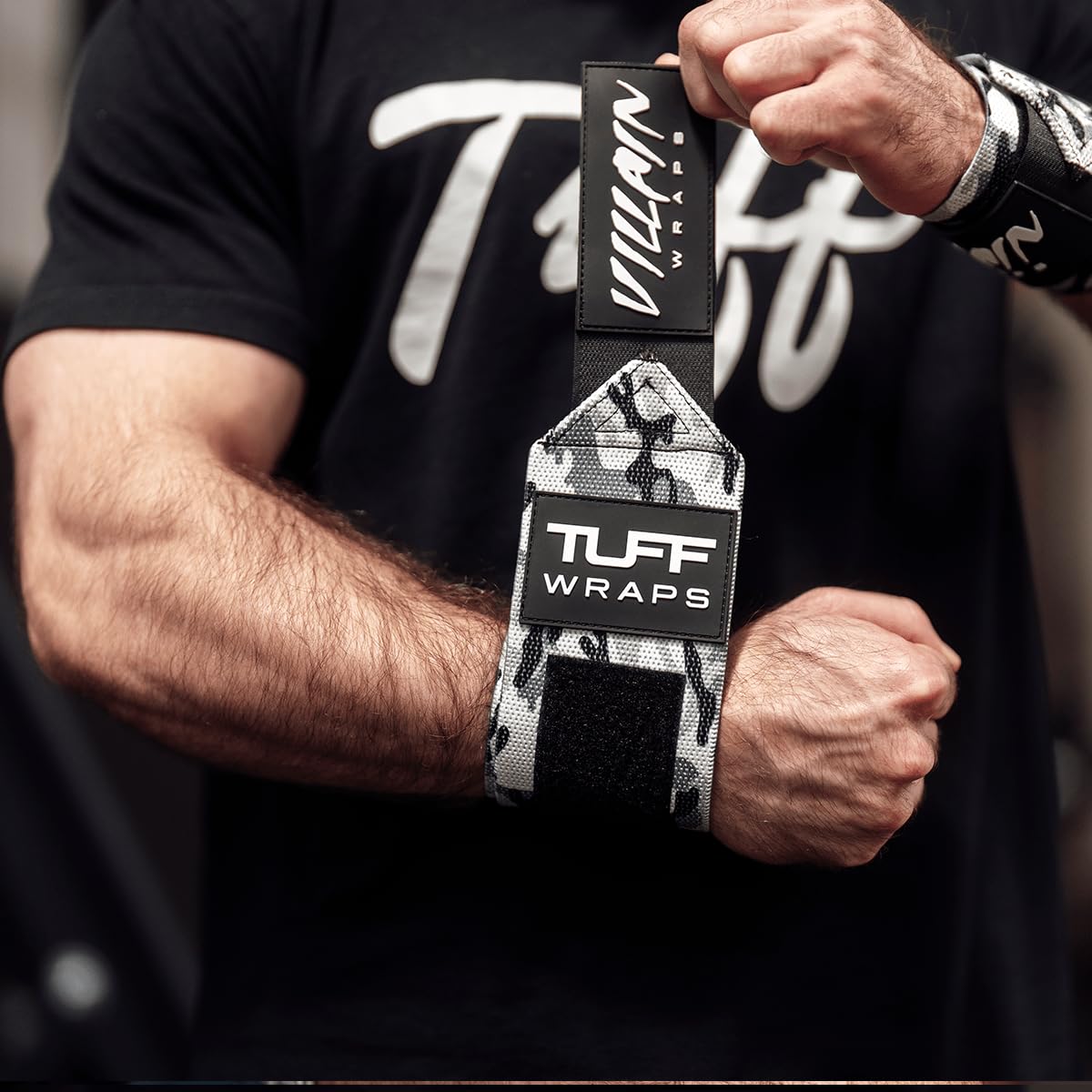 Villain 16" Wrist Wraps for Weightlifting & Powerlifting – Adjustable Support Straps for Men and Women – Ideal for Strength Training, CrossFit, Bodybuilding – Durable Comfort to Eliminate Wrist Pain