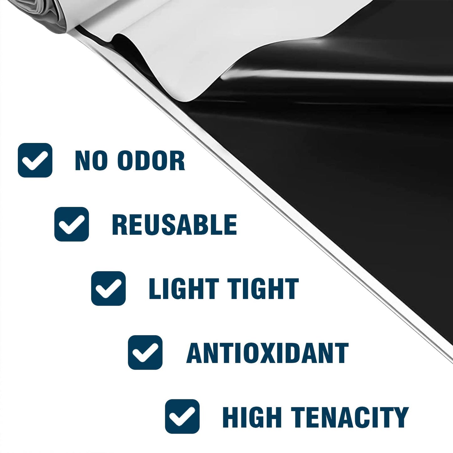Spirecover Crawl Space Vapor Barrier, 10 mil 10'x100', Thick Plastic Sheeting, Drop Cloth Vapor Barrier Covering for Crawl Space Encapsulation, Heavy Duty Plastic sheeting, Black and White Panda Film