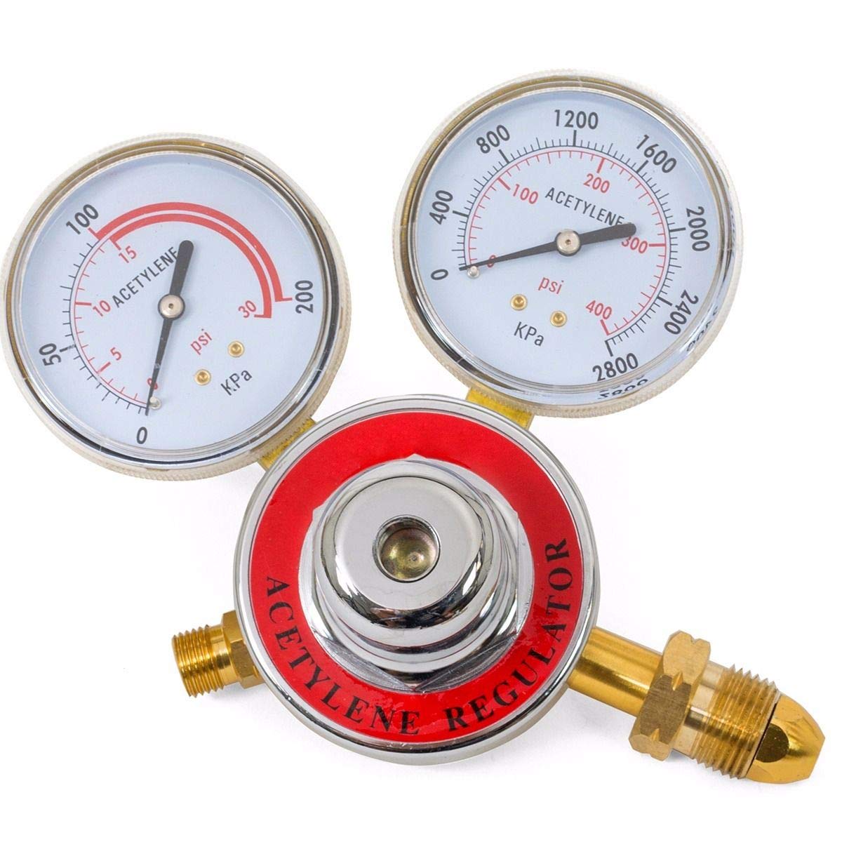 XtremepowerUS Oxygen & Acetylene Welding Brazing Cutting Torch Kit Gas with 3 Nozzle 11.5' ft Hose Gauge Regulator Set CGA 540 Goggles Carrying Case