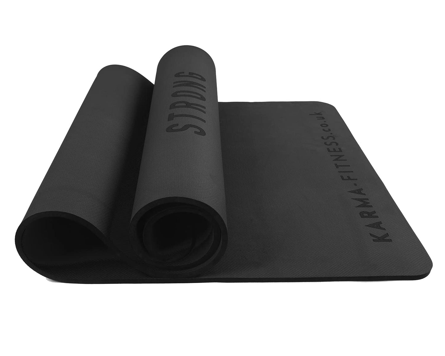 Large Exercise Mat – Extra Thick 10mm Workout Mat (72"x32") – Non-Slip TPE Yoga Mat for Women & Men – Pilates, HIIT, Fitness & Home Gym Mat – Includes Free Carry Bag (Black)