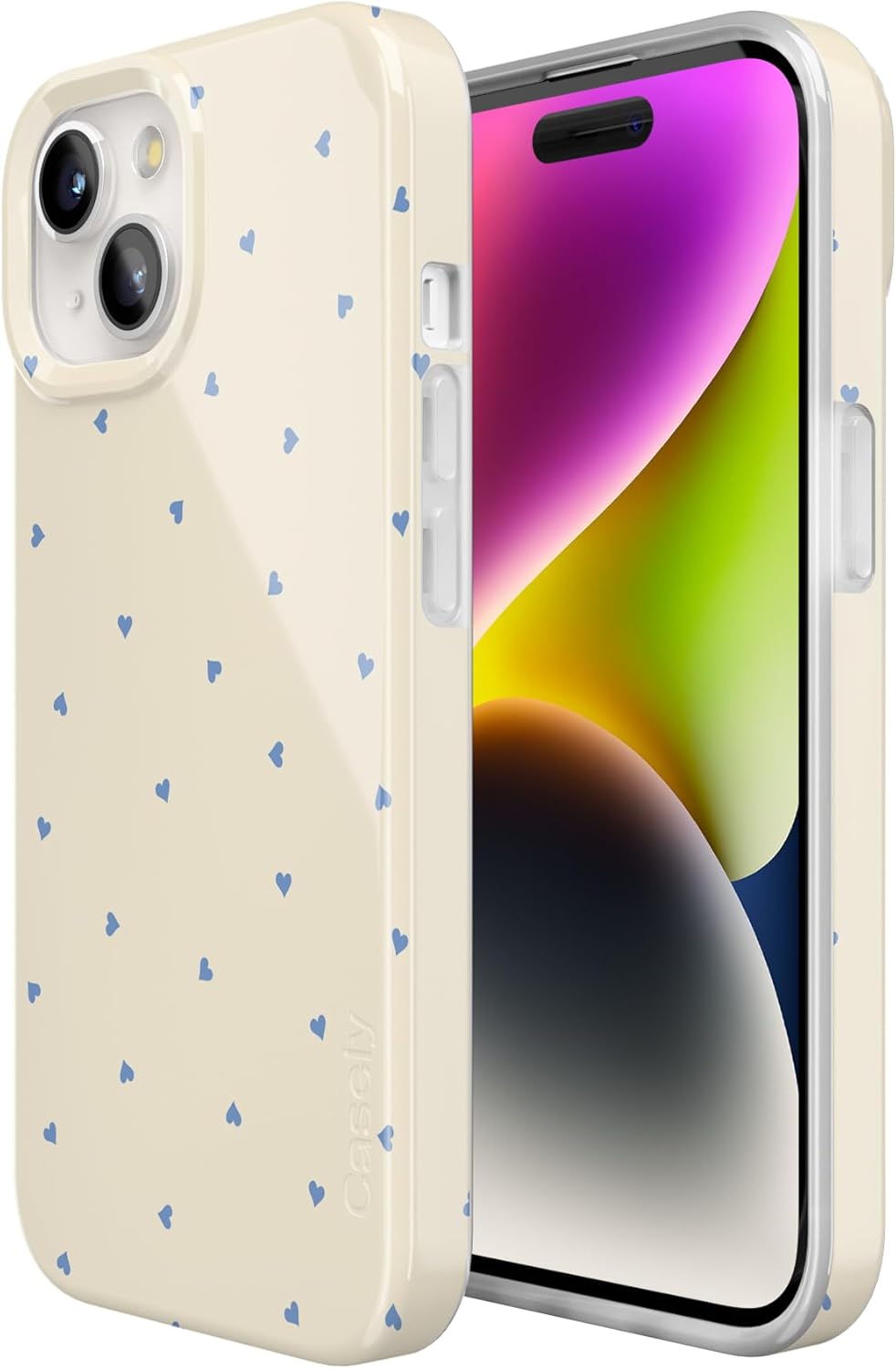 Casely 15 iPhone Case | I'm Yours | Tiny Hearts | Compatible with MagSafe | Classic Ultra Slim Design