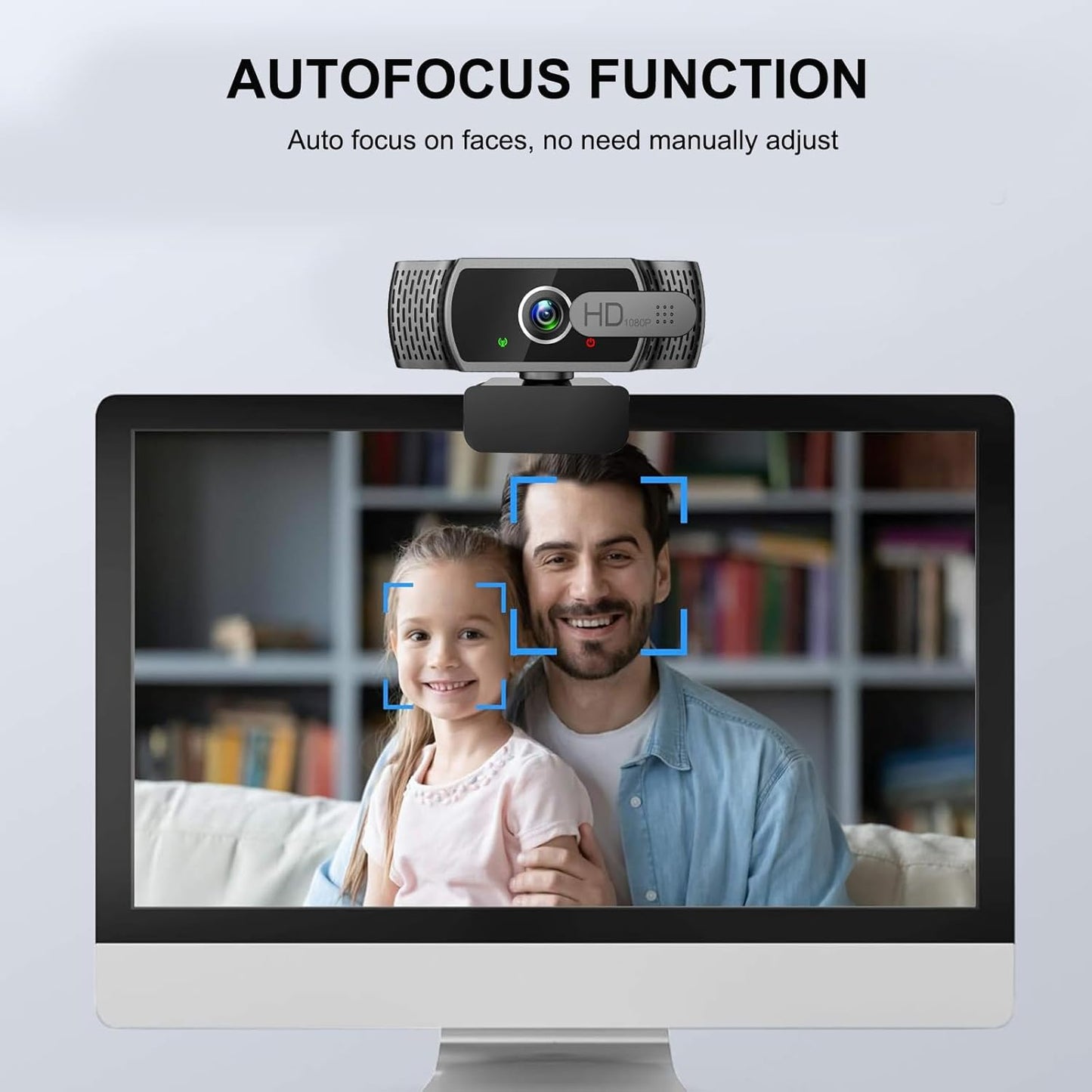 skybess 1080P 110 HD Webcam, Live Stream Web Camera with Microphone and Privacy Cover - View USB Webcam for PC Zoom