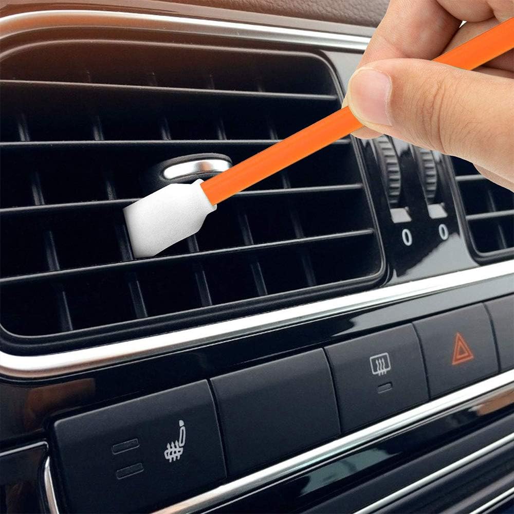 wellgler (200pcs 's Foam Cleaning Swabs, Lint-Free Swabs for Precision Electronics, Camera, Optical Lens & Inkjet