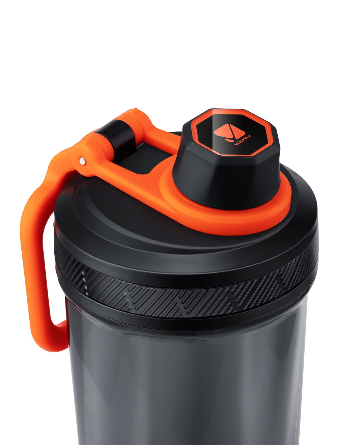 VOLTRX Electric Protein Shaker Bottle - USB Rechargeable Mixer Cup for Shakes and Meal Replacements, BPA-Free Tritan, 20oz