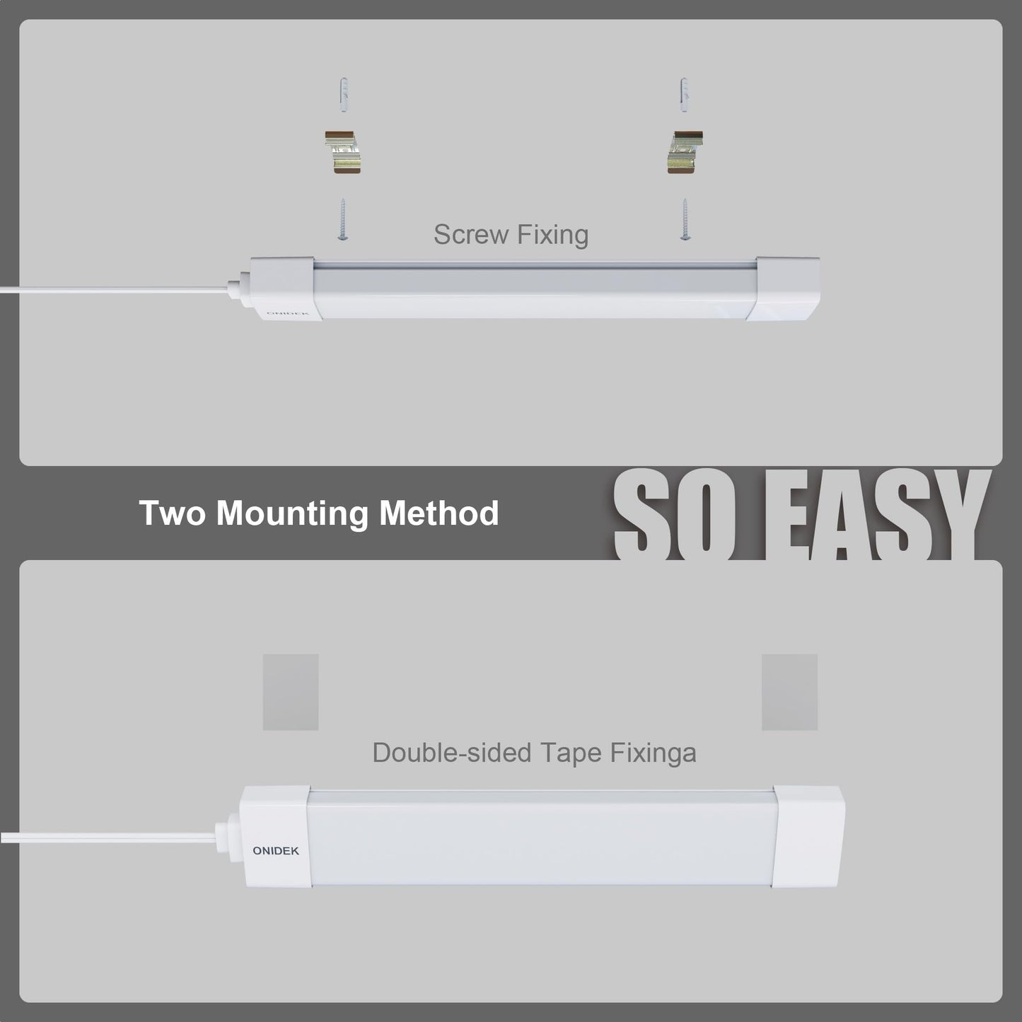 WNSNOU Under Cabinet Lights with Plug. 3000K-6500K Dimming and Color. with Wireless Control Panel and Remote Control.15W 1500LM for Garage, Kitchen, Bathroom, Closet, Office (16 inch)