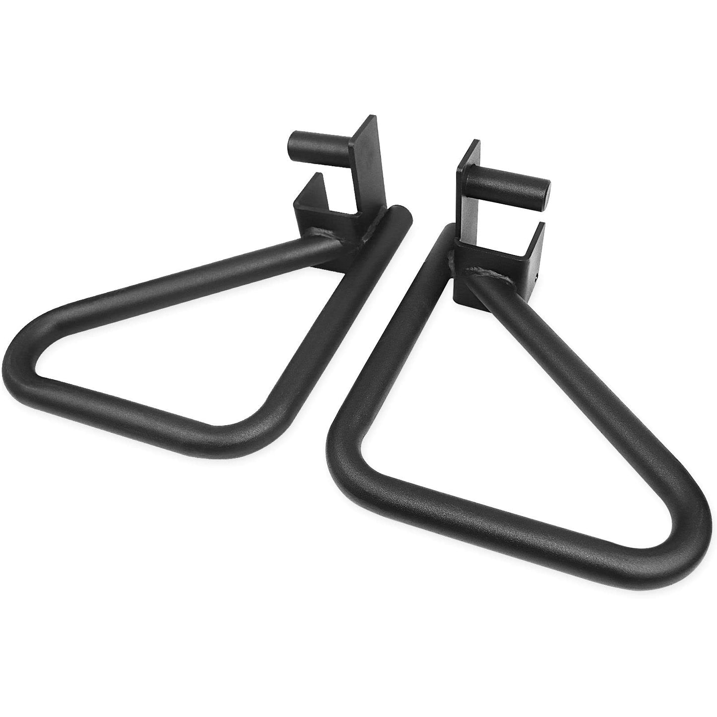 A2ZCARE Dip Bar Attachment for Squat Rack - Multi Grip Set of 2 for Strength Training, Pull up, Push up 2x2 inch Power Cage Squat Rack - Pair